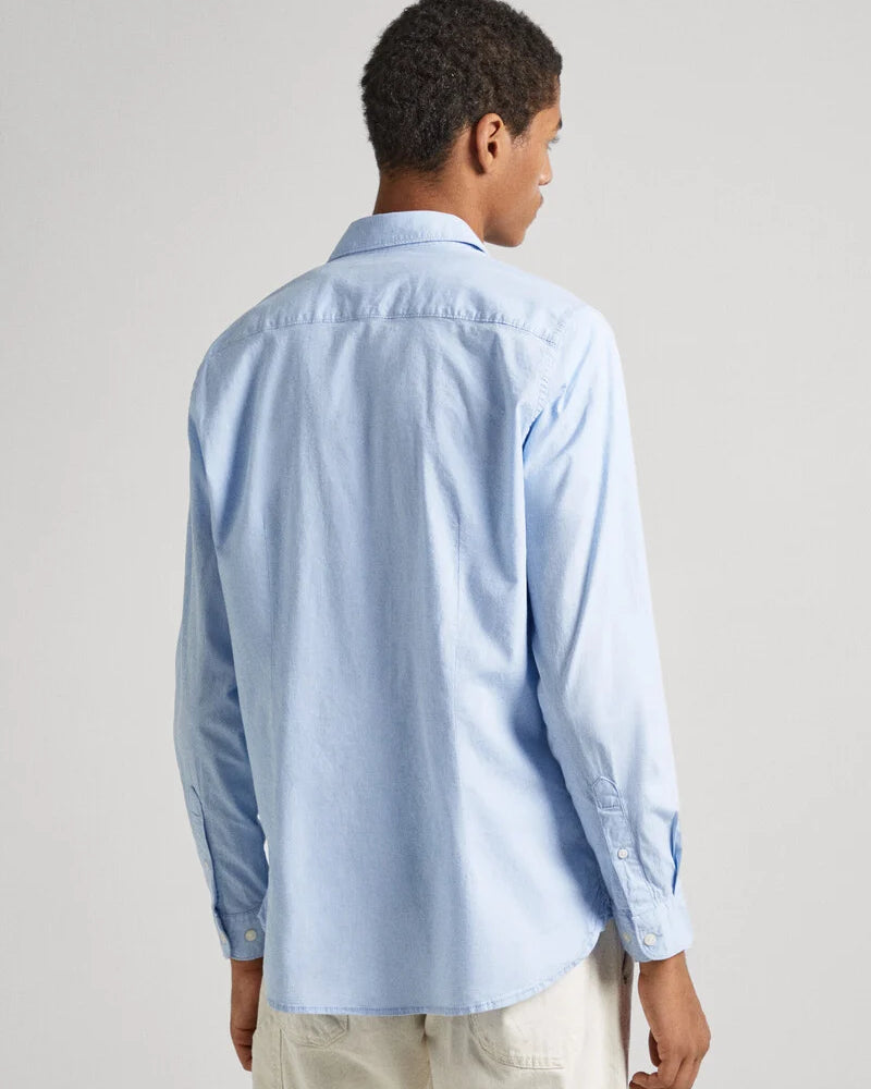 Pepe Jeans Camisa Popelina Azul Pepe Jeans