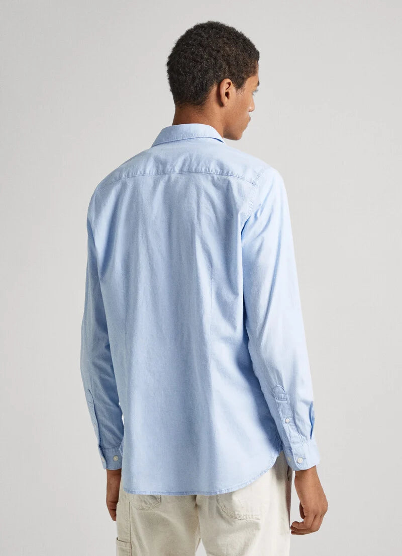 Pepe Jeans Camisa Popelina Azul Pepe Jeans