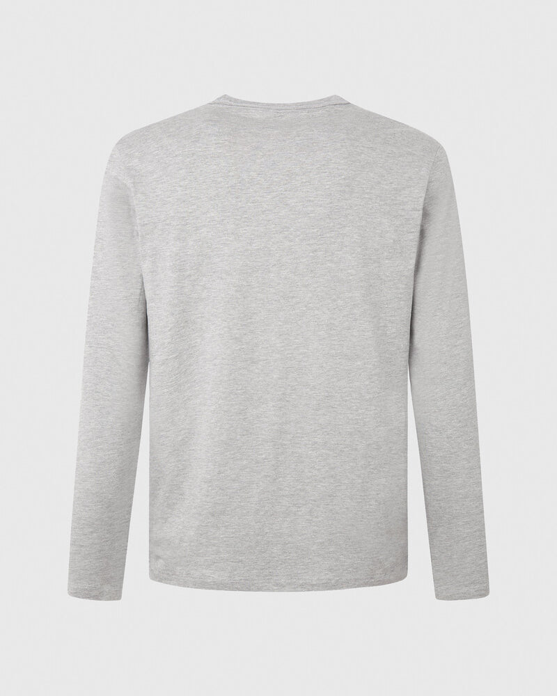 Pepe Jeans T-Shirt Manga Comprida Cinza Pepe Jeans