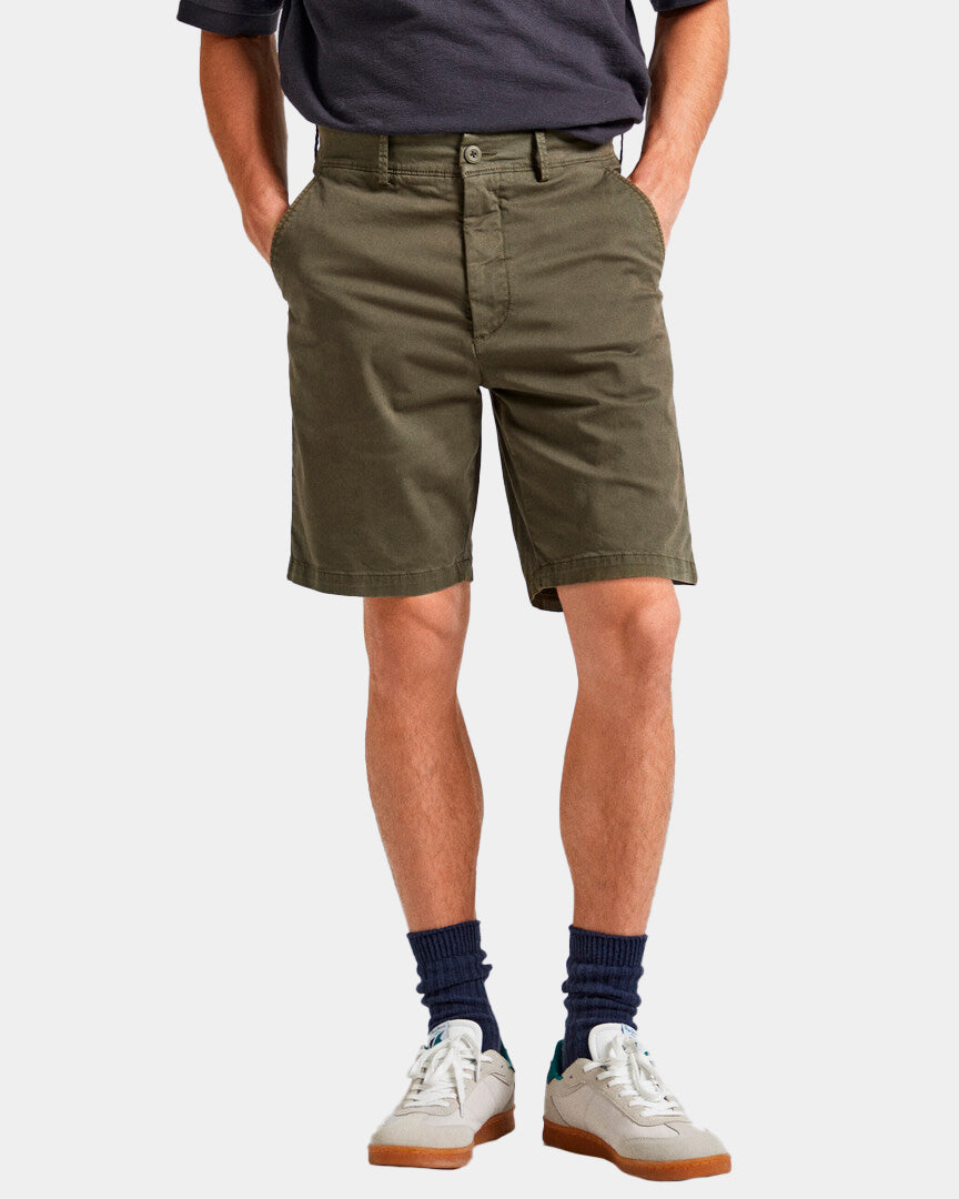 Pepe Jeans Calções Chino Verdes PM801092679