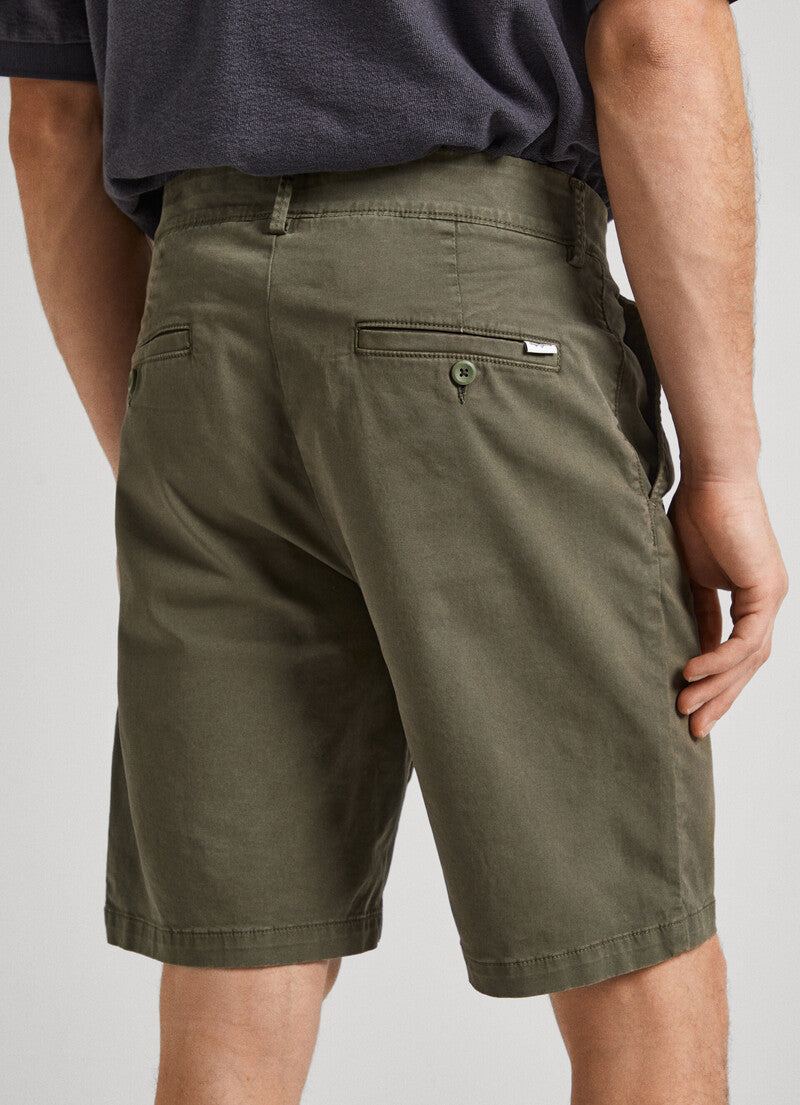 Pepe Jeans Calções Chino Verdes Pepe Jeans