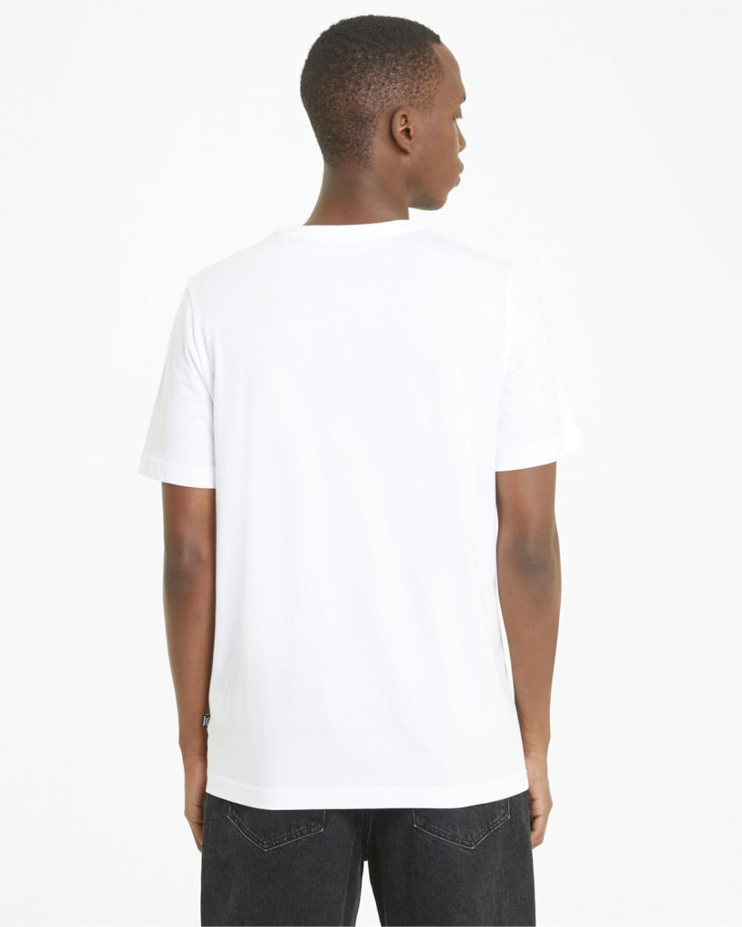 Puma ESS Small Logo Tee Branca Puma