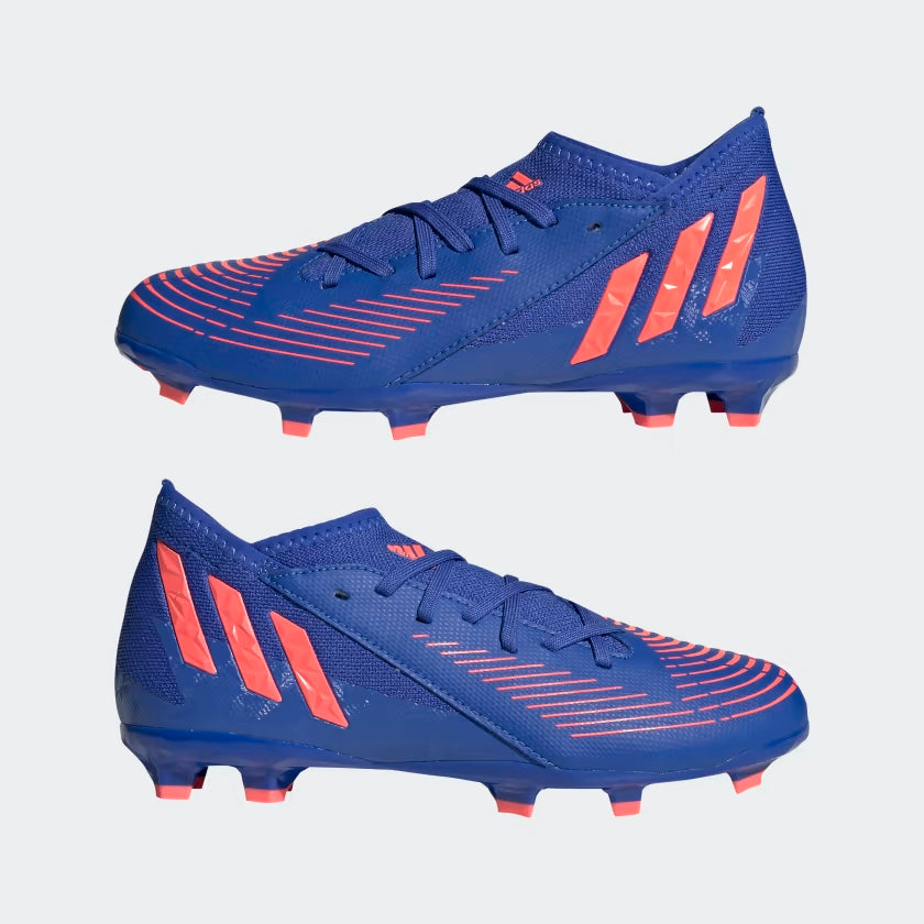 Chuteiras Adidas Predator Edge.3 FG J Azul