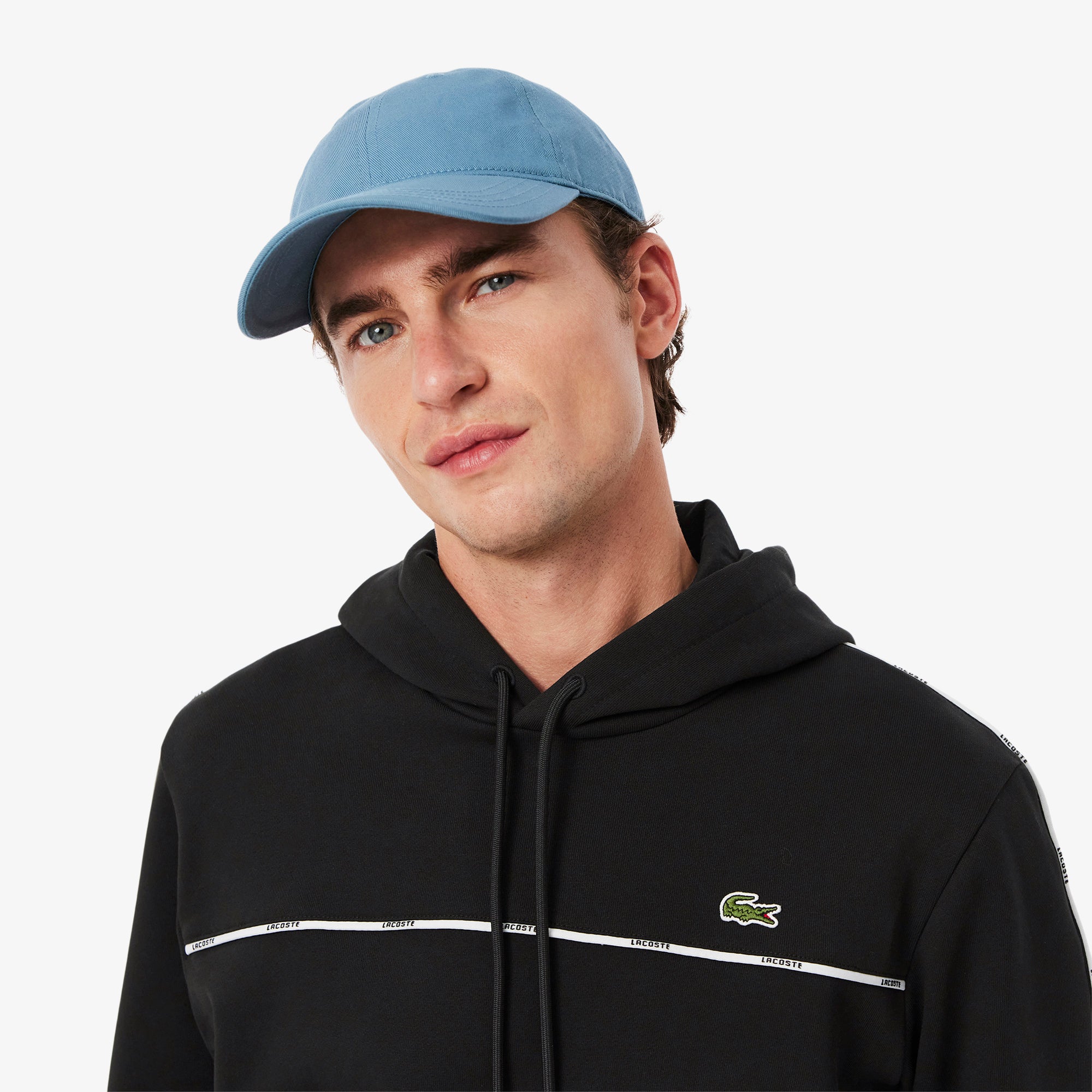 Lacoste Camisola às Listras Classica Preta Lacoste