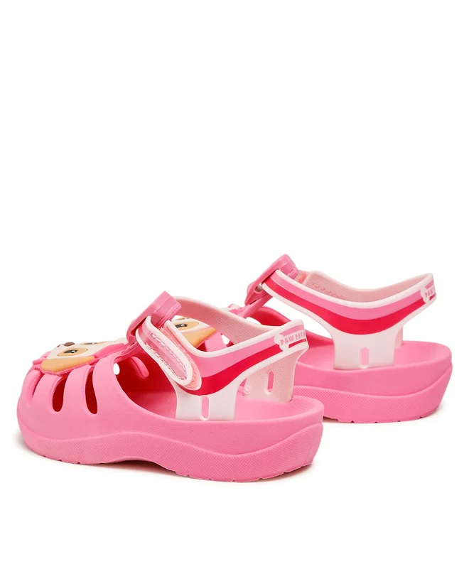 Sandálias Ipanema Patrulha Pata Friends Bebé Rosa