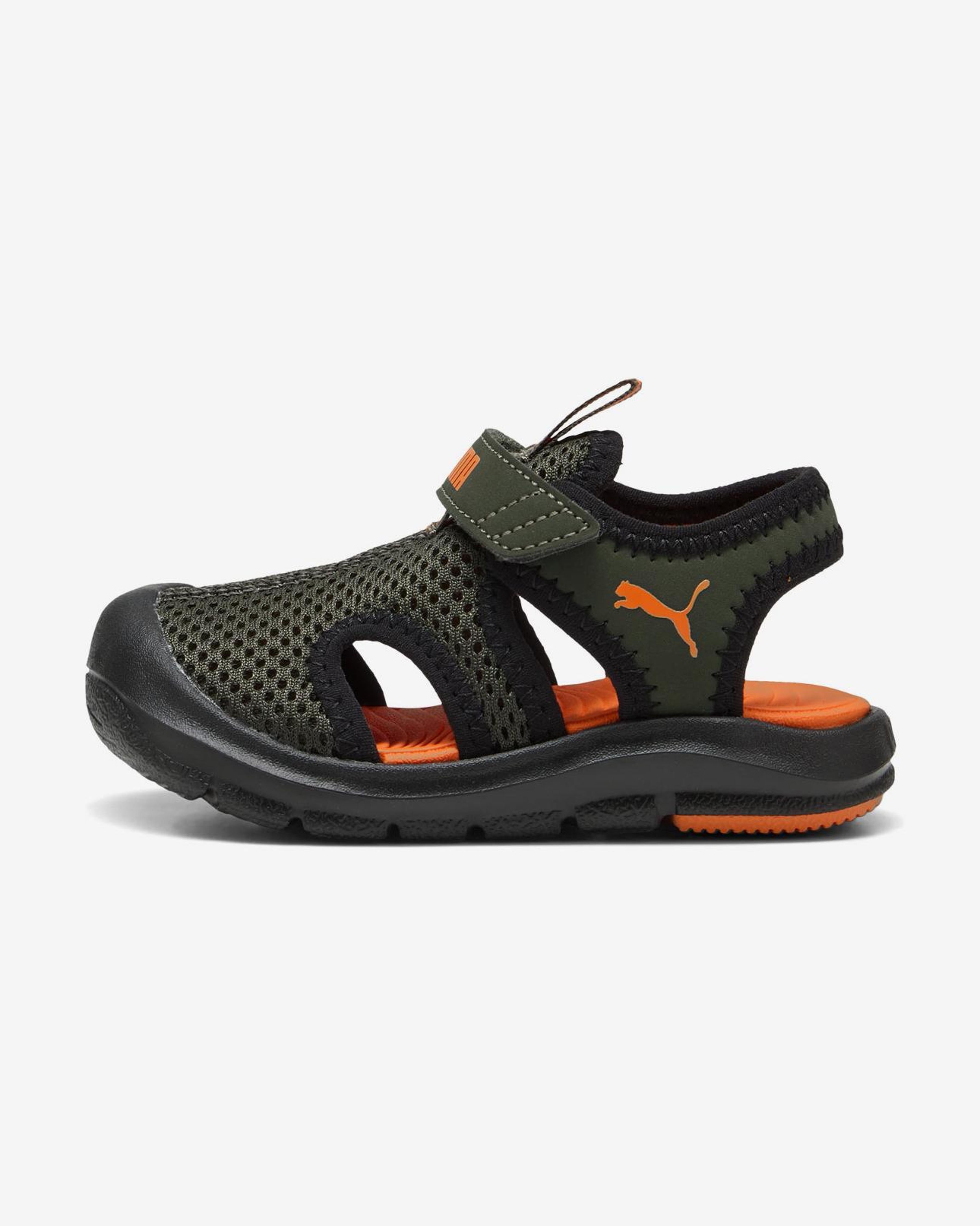Sandálias Puma Fun Racer Sandal Mesh V Inf Bebé Verde/Laranja/Preto