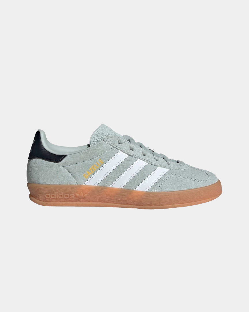 Sapatilha Adidas Gazelle Indoor J Cinza