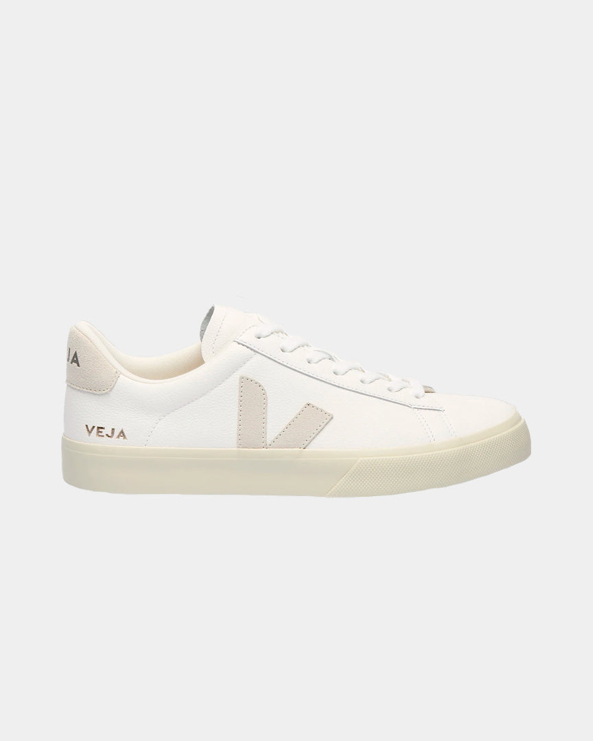 Veja Campo Leather Branco/Cinza CP0502429B