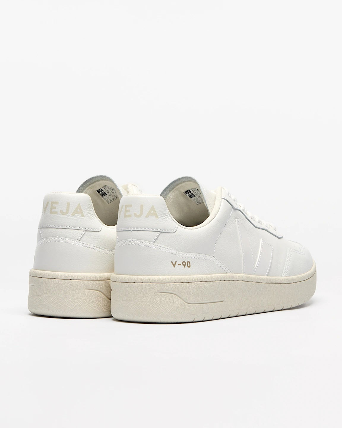 Sapatilha Veja Homem V-90 Leather Branca Veja