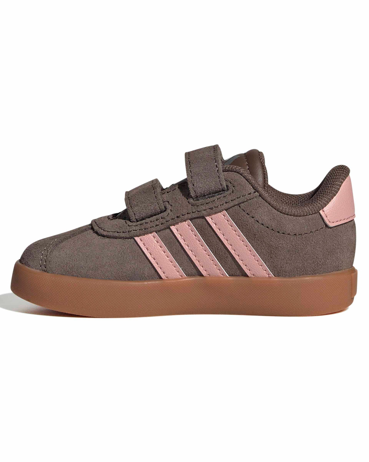 Sapatilhas Bebé Adidas VL Court 3.0 CF I Castanho/Rosa Adidas