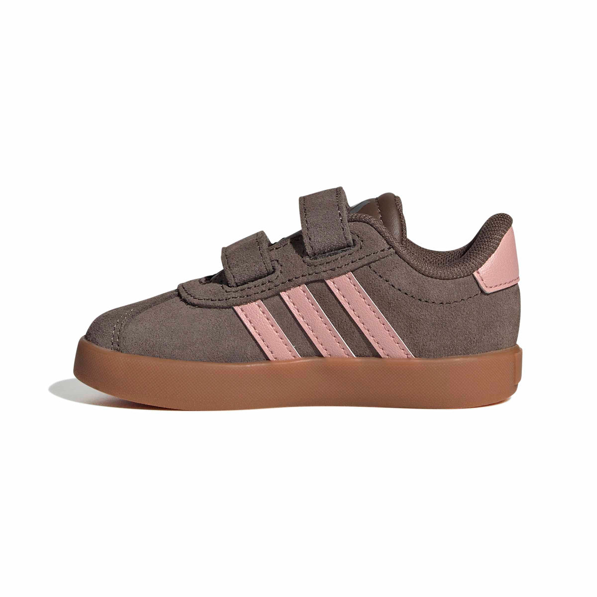 Sapatilhas Bebé Adidas VL Court 3.0 CF I Castanho/Rosa Adidas