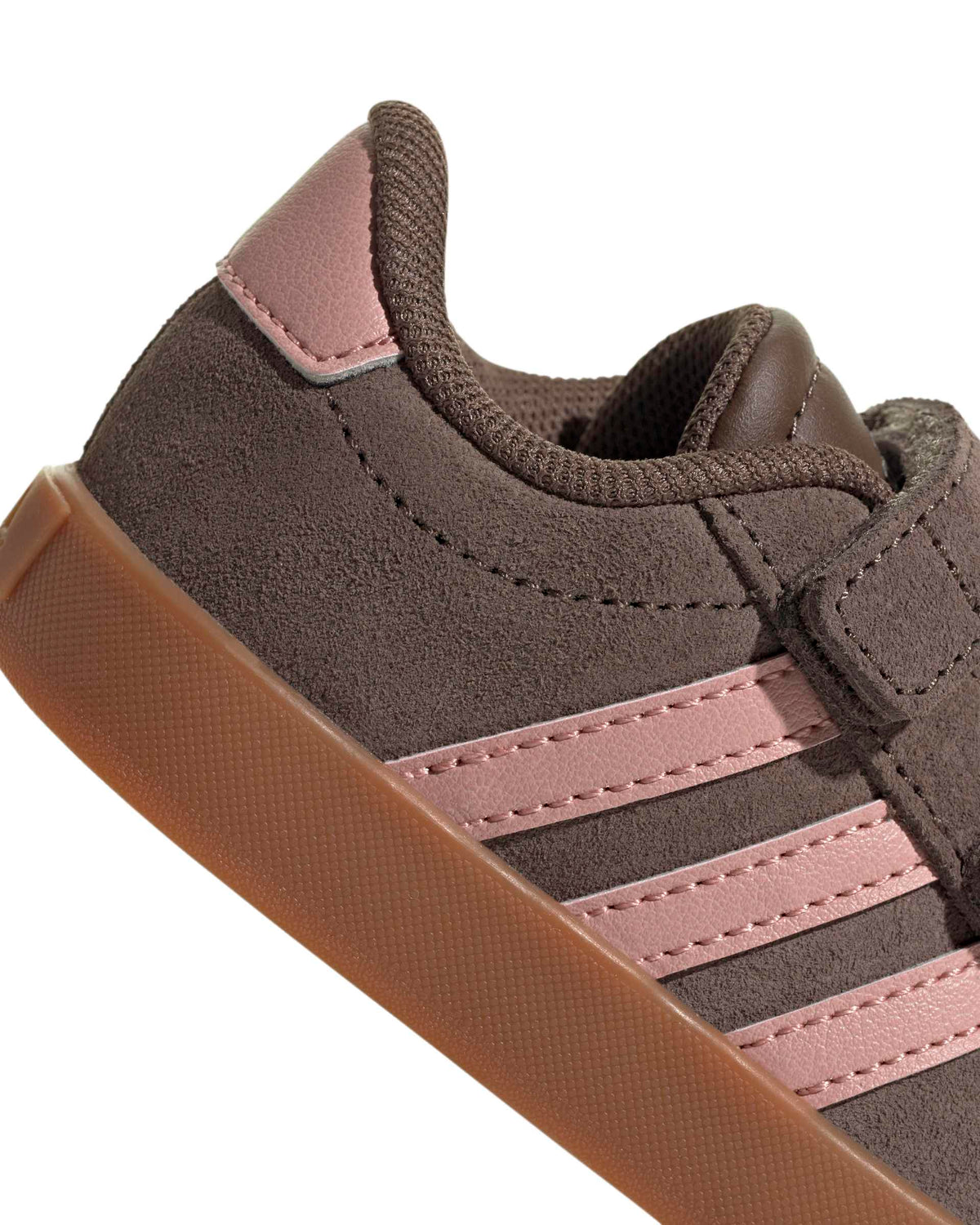 Sapatilhas Bebé Adidas VL Court 3.0 CF I Castanho/Rosa Adidas