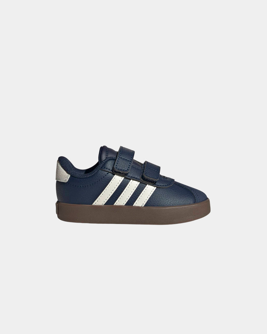 Sapatilhas Bebé Adidas VL Court 3.0 CF I Marinho/Bege Adidas