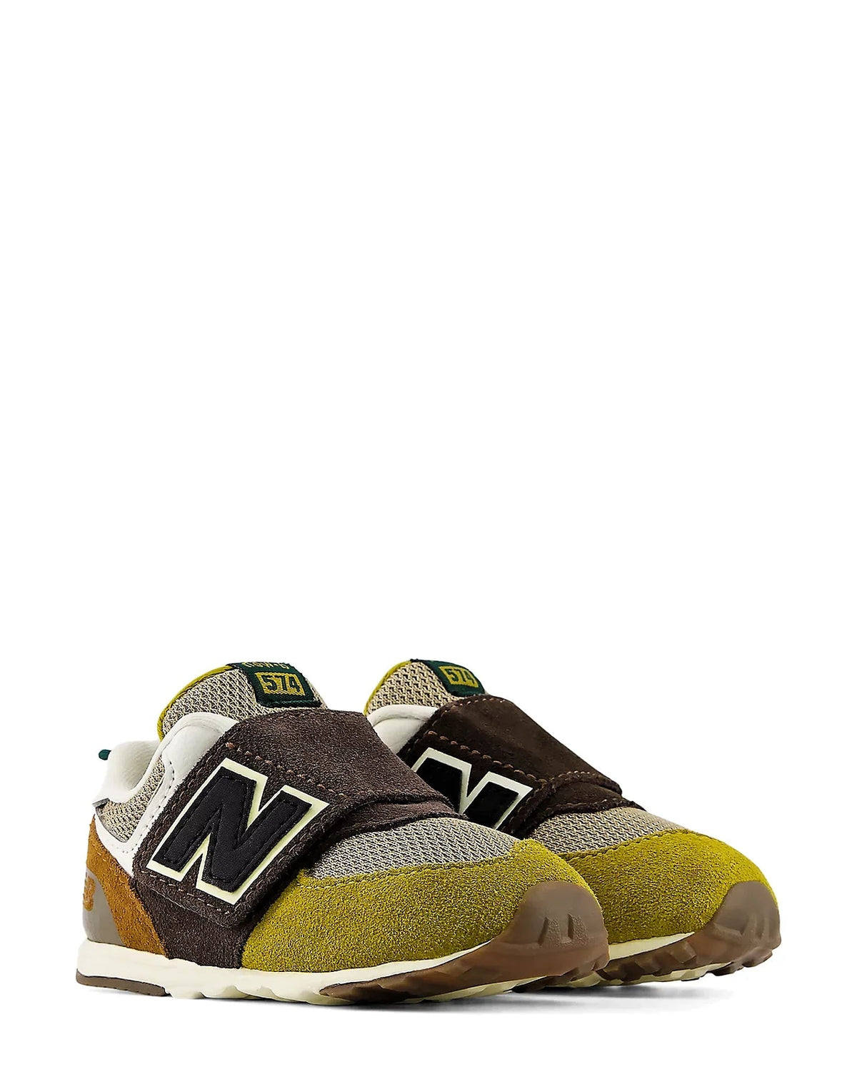 Sapatilhas Bebé New Balance 574 Verde/Castanho New Balance