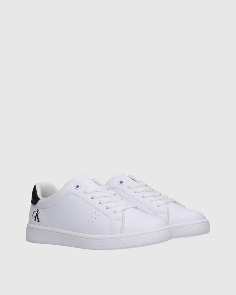 Sapatilhas Calvin Klein Low Cut Lace Branco/Preto Calvin Klein