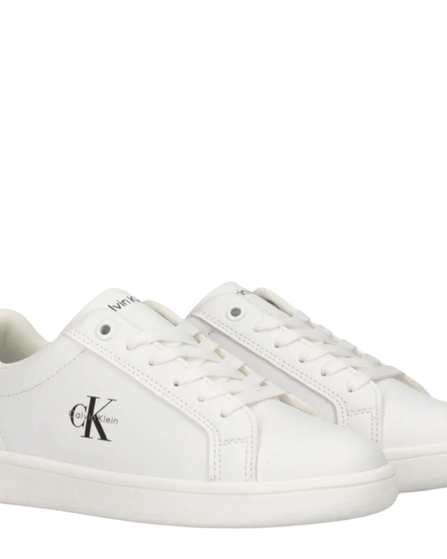 Sapatilhas Calvin Klein Low Cut Lace J Brancas