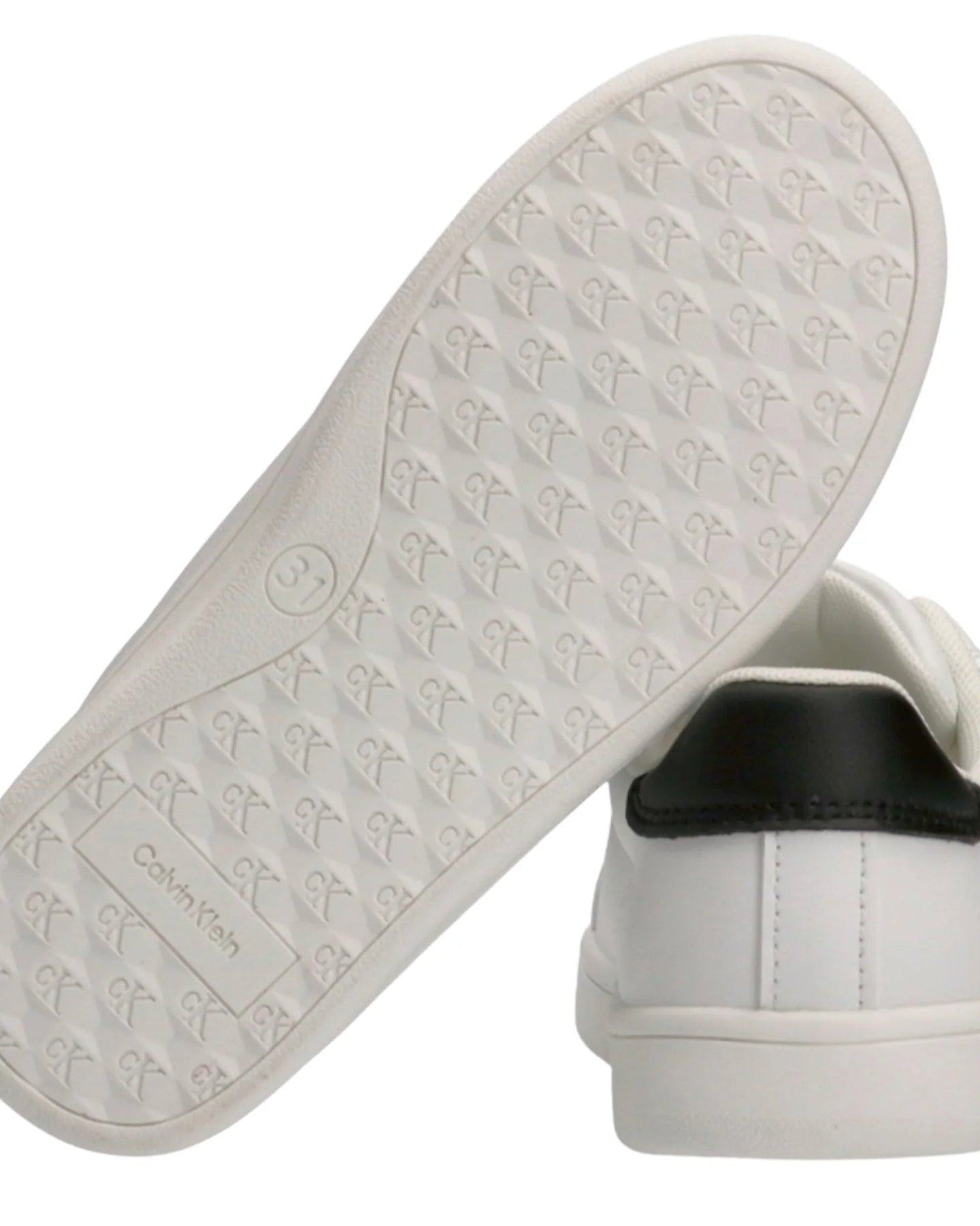 Sapatilhas Calvin Klein Low Cut Lace J Brancas