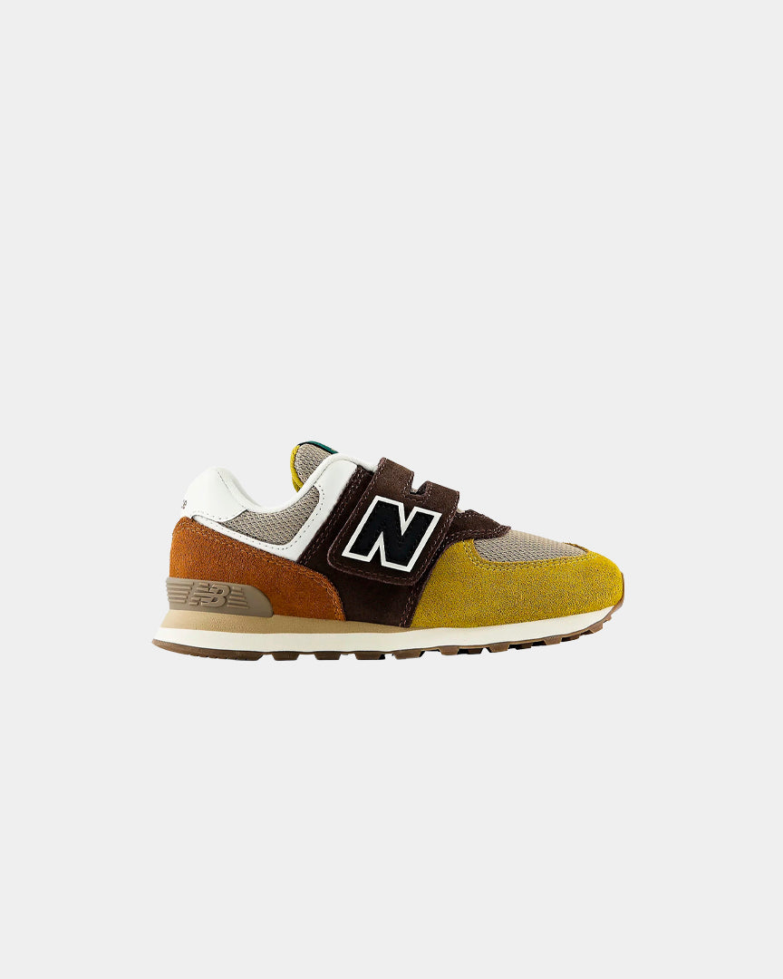 Sapatilhas Criança New Balance 574 Verde/Castanho New Balance