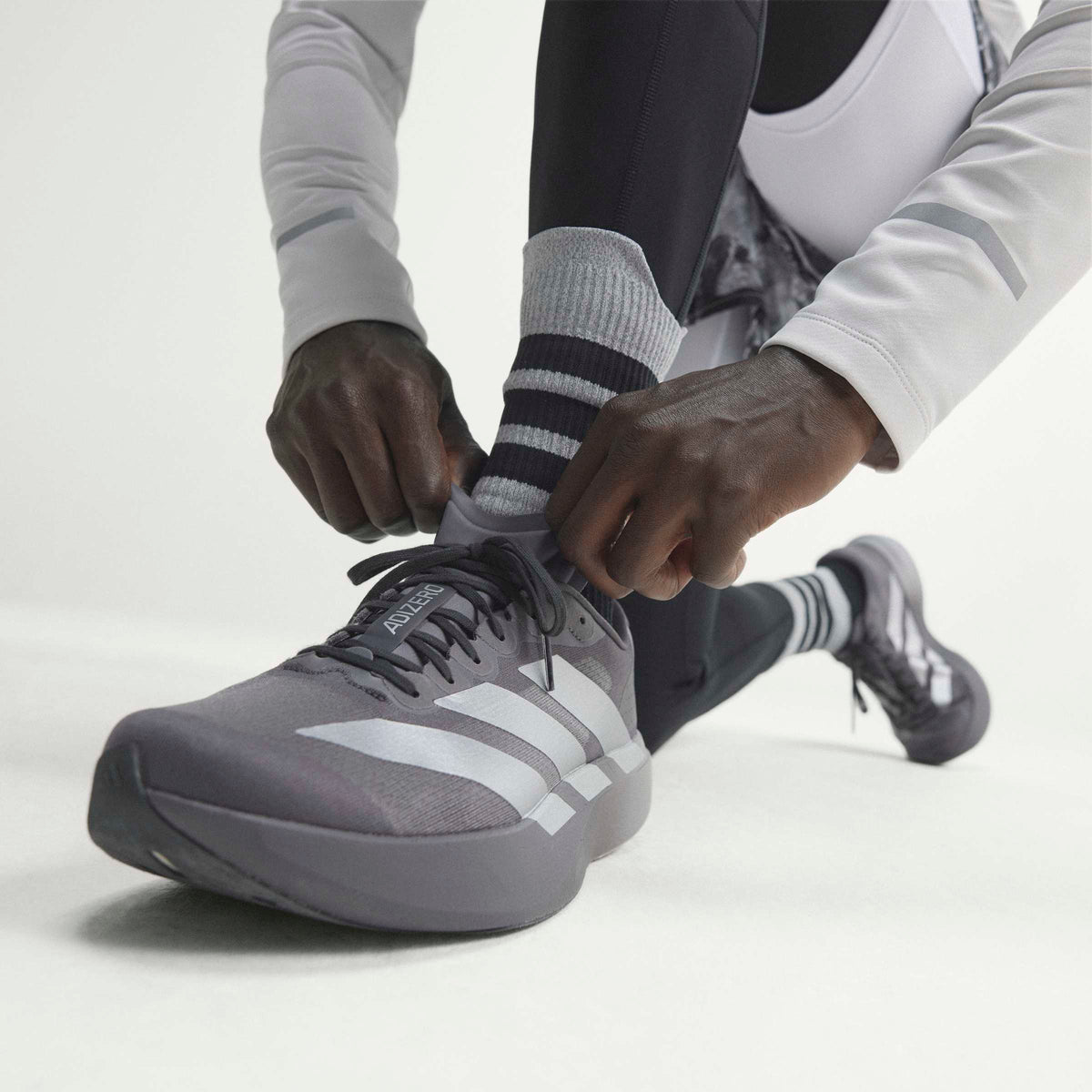 Sapatilhas Homem Adidas Adizero Evo SL Cinza Adidas