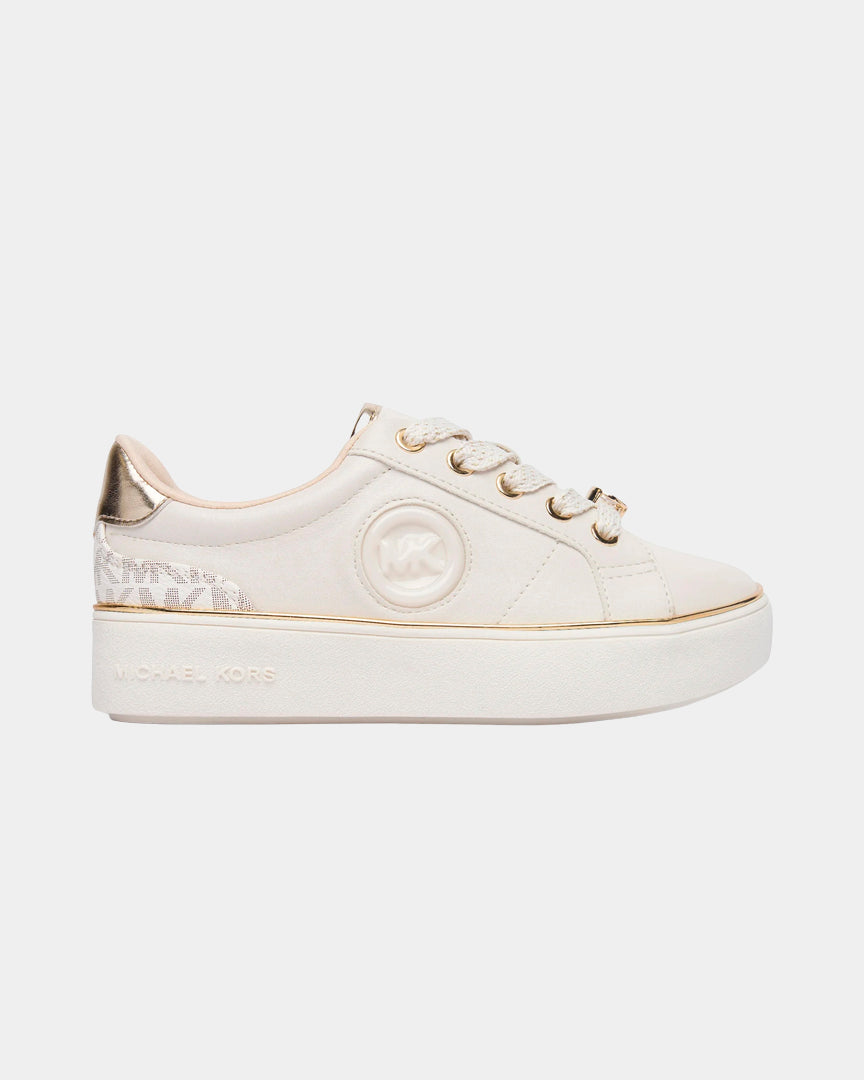 Sapatilhas Michael Kors Jordana Finn Bege/Dourado Michael Kors