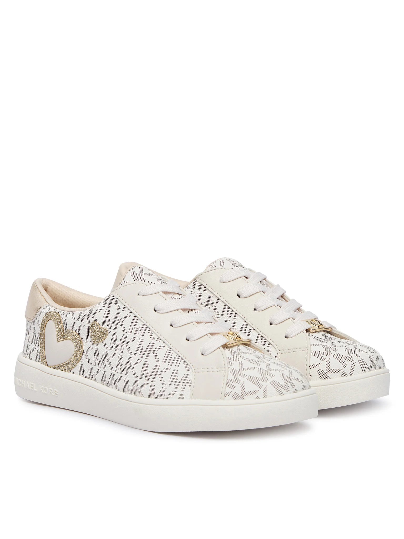 Sapatilhas Michael Kors Mulher Jem Kehlani II Bege/Dourado Michael Kors
