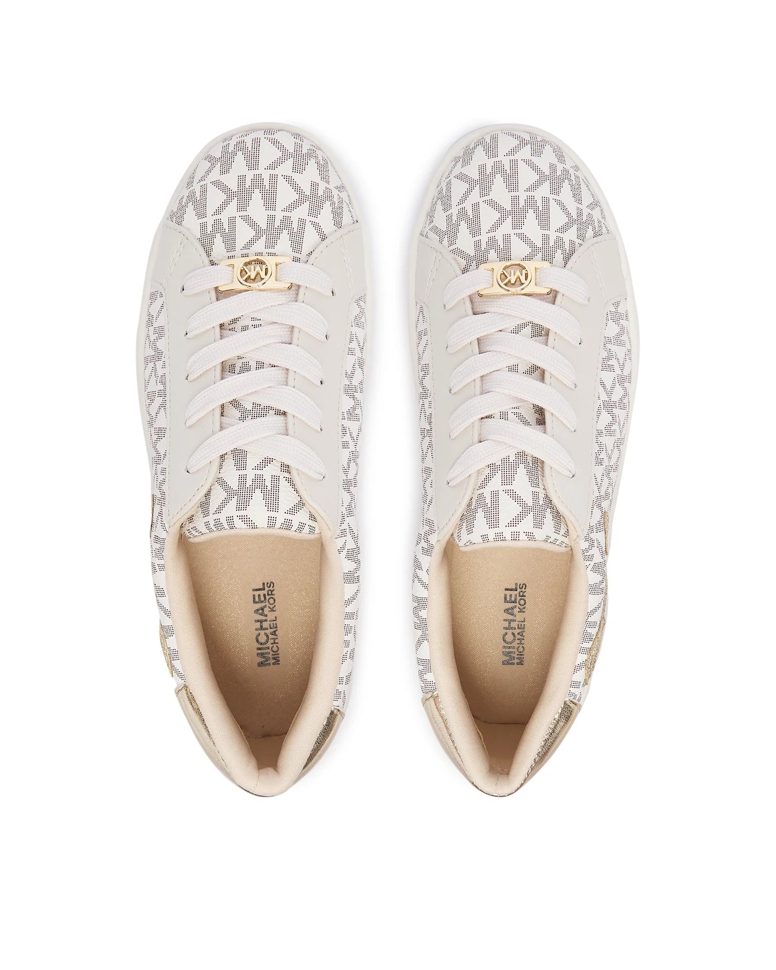 Sapatilhas Michael Kors Mulher Jem Kehlani II Bege/Dourado Michael Kors