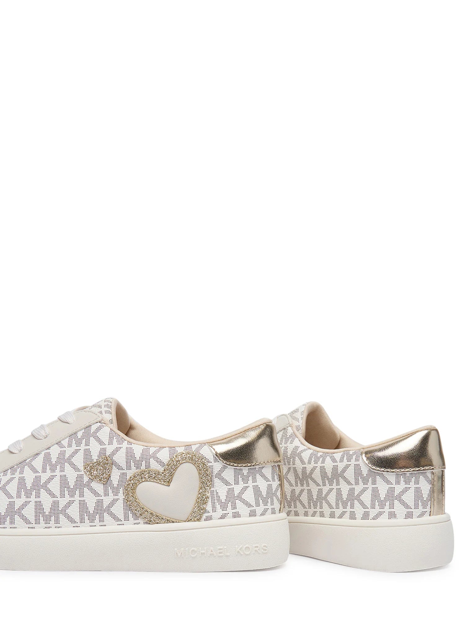 Sapatilhas Michael Kors Mulher Jem Kehlani II Bege/Dourado Michael Kors
