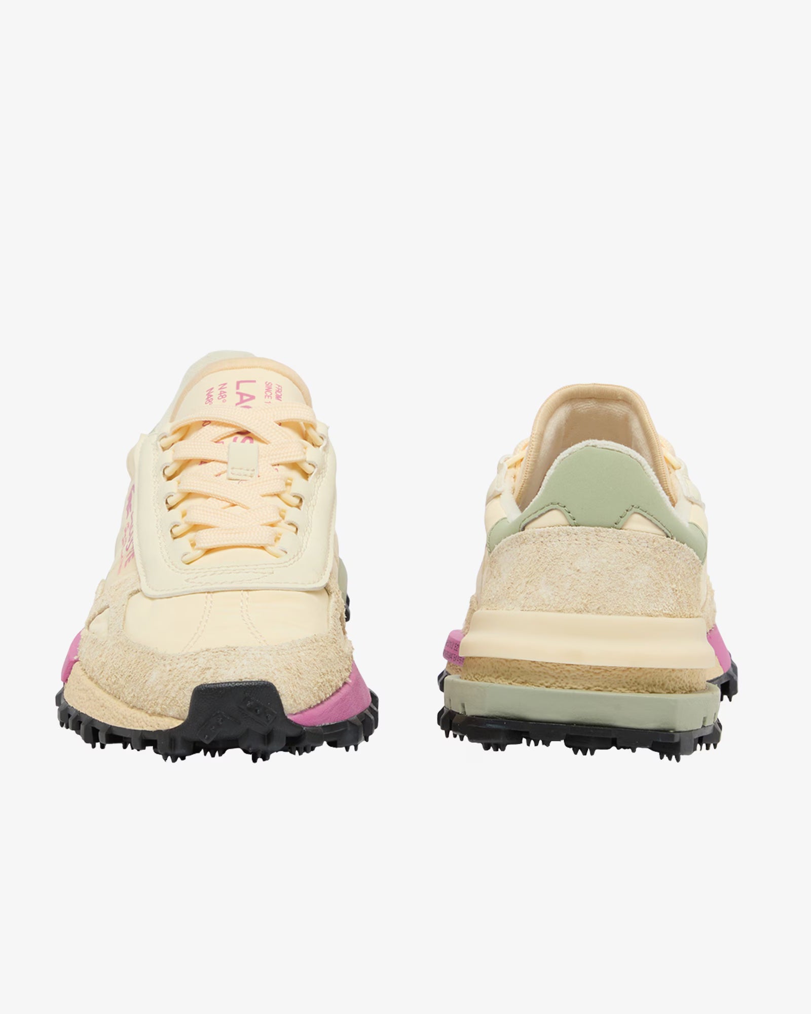 Sapatilhas Mulher Lacoste Elite Active Bege Amarelado Lacoste