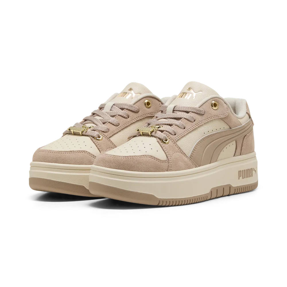 Sapatilhas Mulher Puma Rebound Low Luxe Bege Puma