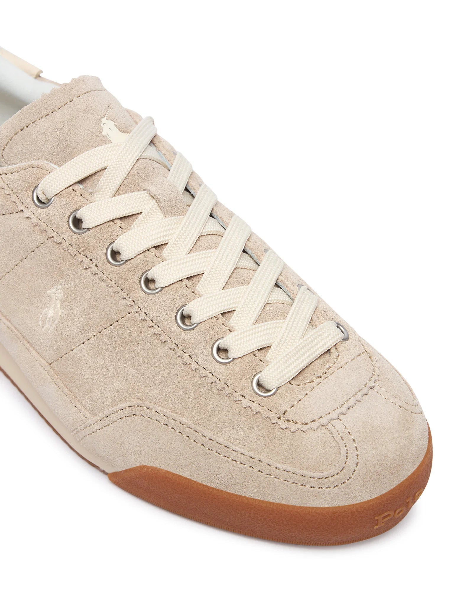 Sapatilhas Mulher Ralph Lauren Hester Bege Polo Ralph Lauren