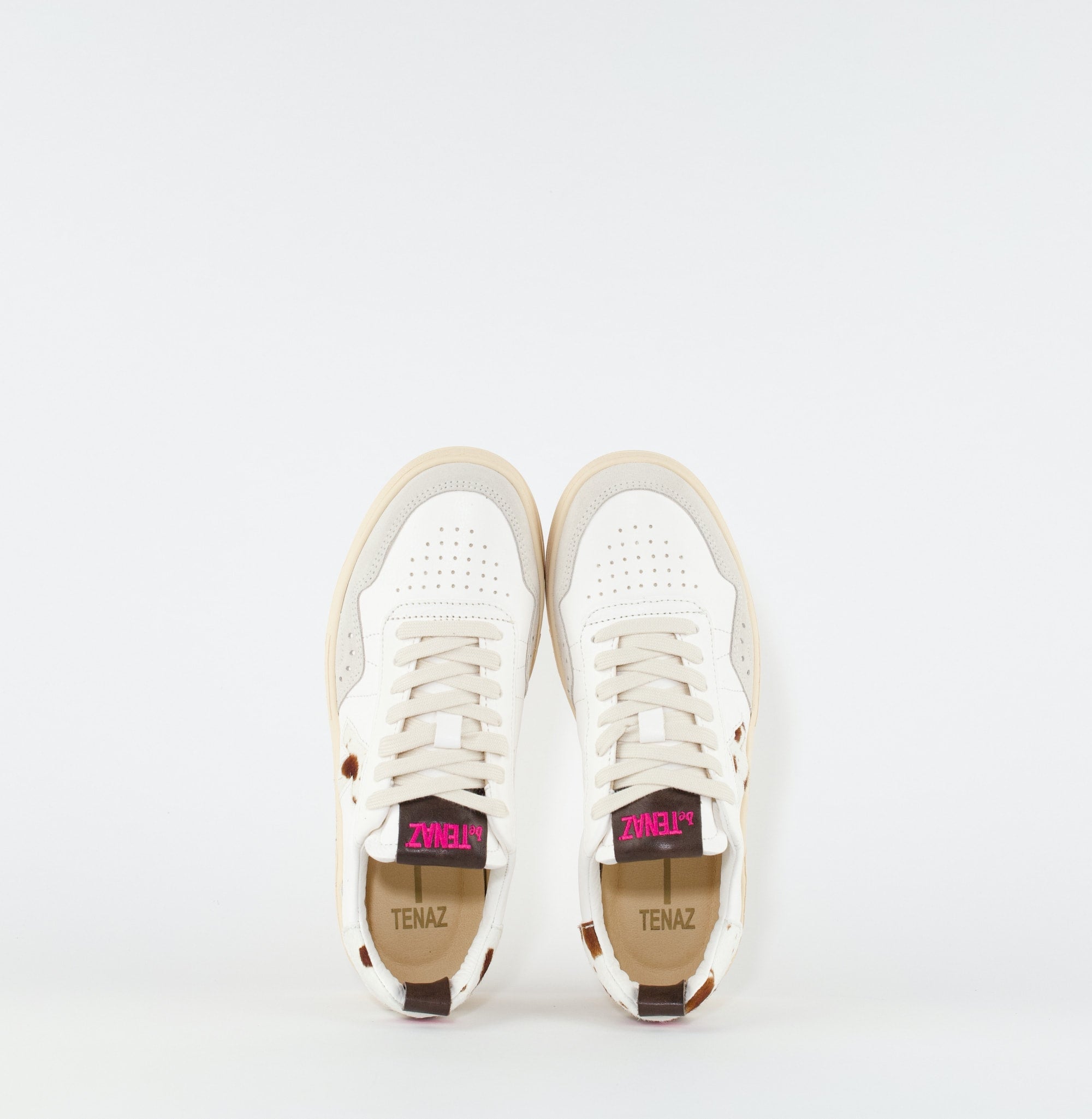 Sapatilhas Mulher Tenaz Tenacity 85 Cow Pop Bege Tenaz