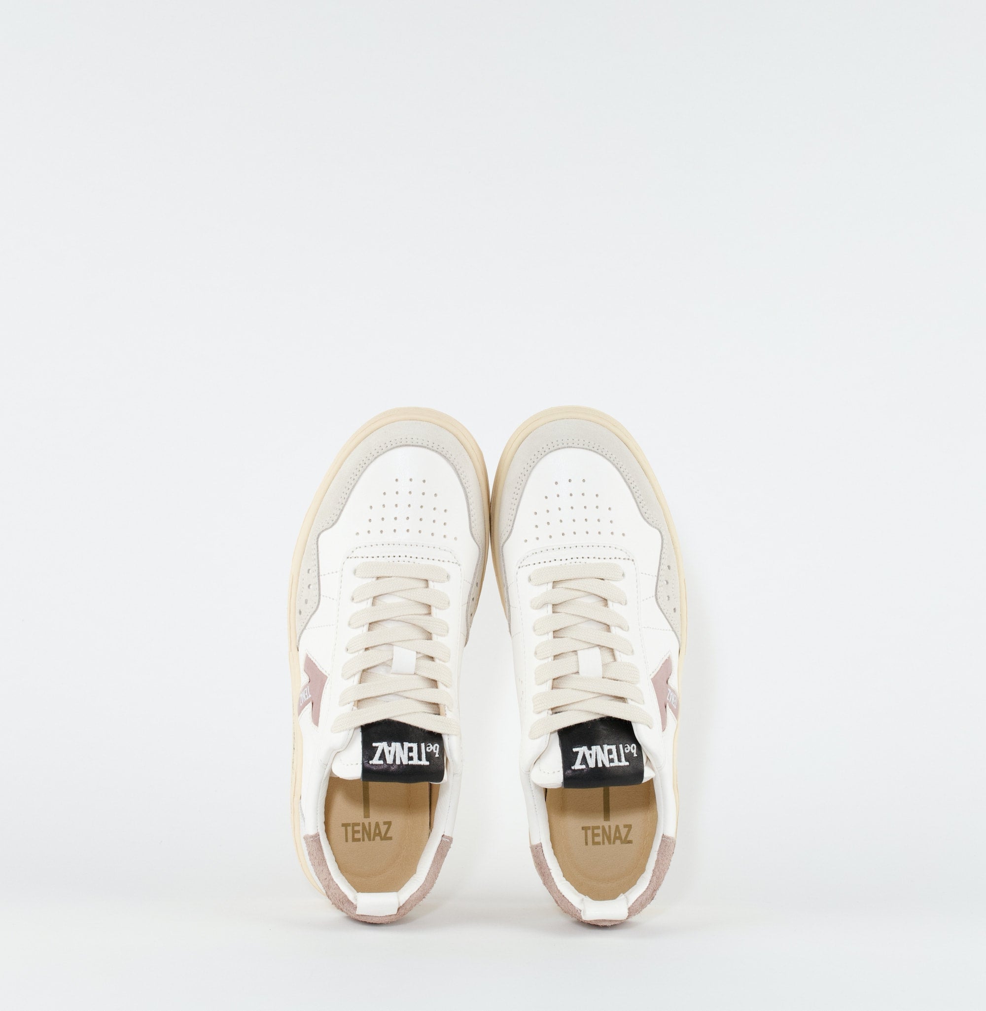 Sapatilhas Mulher Tenaz Tenacity 85 Dove Bege/Rosa Tenaz