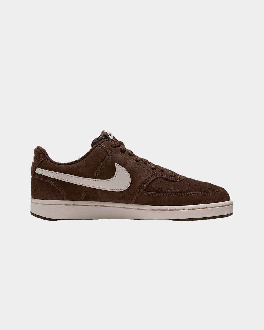 Sapatilhas Nike Court Vision Low SD Premium Castanhas vista lateral