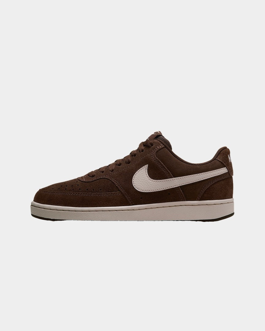 Sapatilhas Nike Court Vision Low SD Premium Castanhas vista exterior