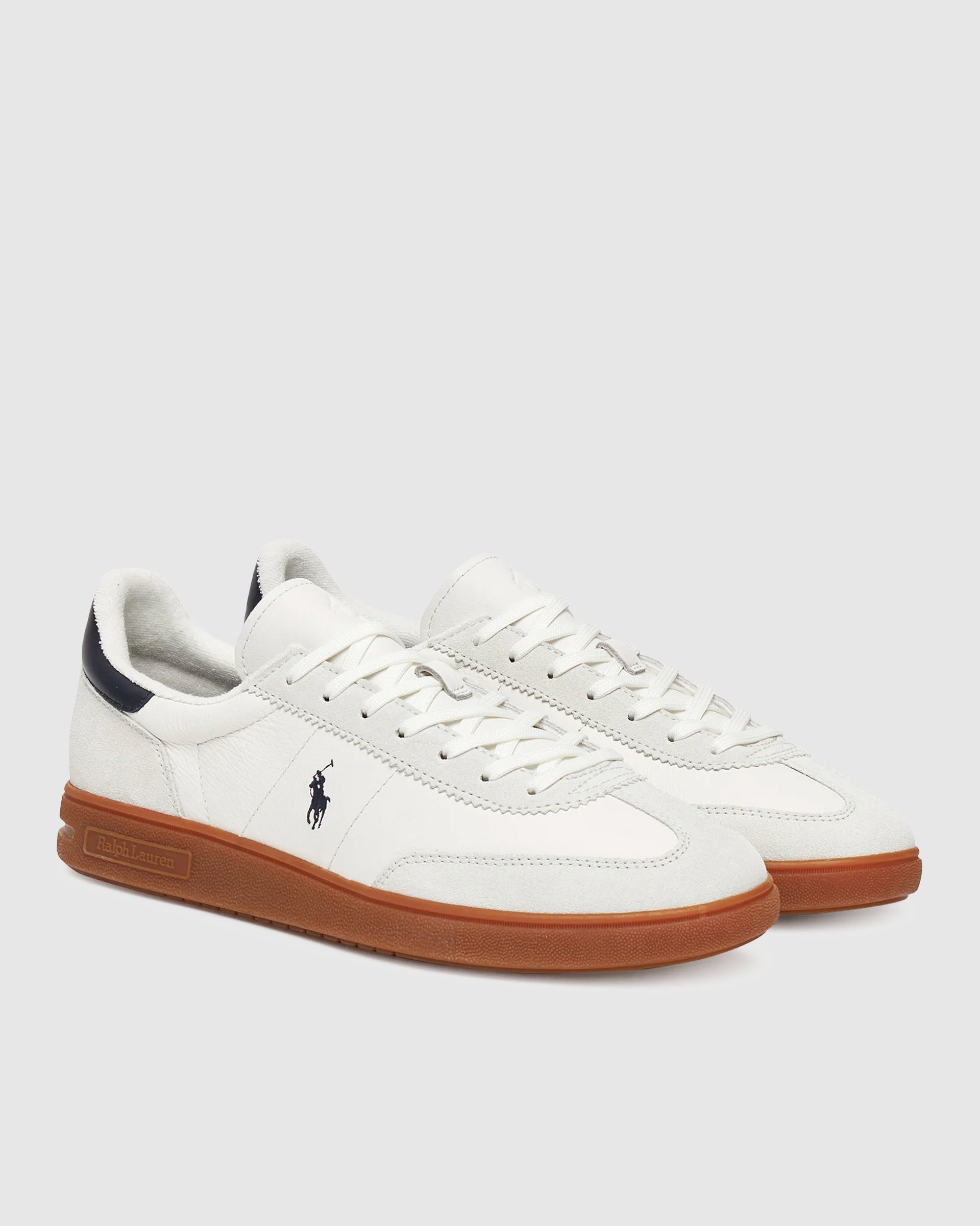 Sapatilhas Polo Ralph Lauren Bedford Branco/Marinho Polo Ralph Lauren