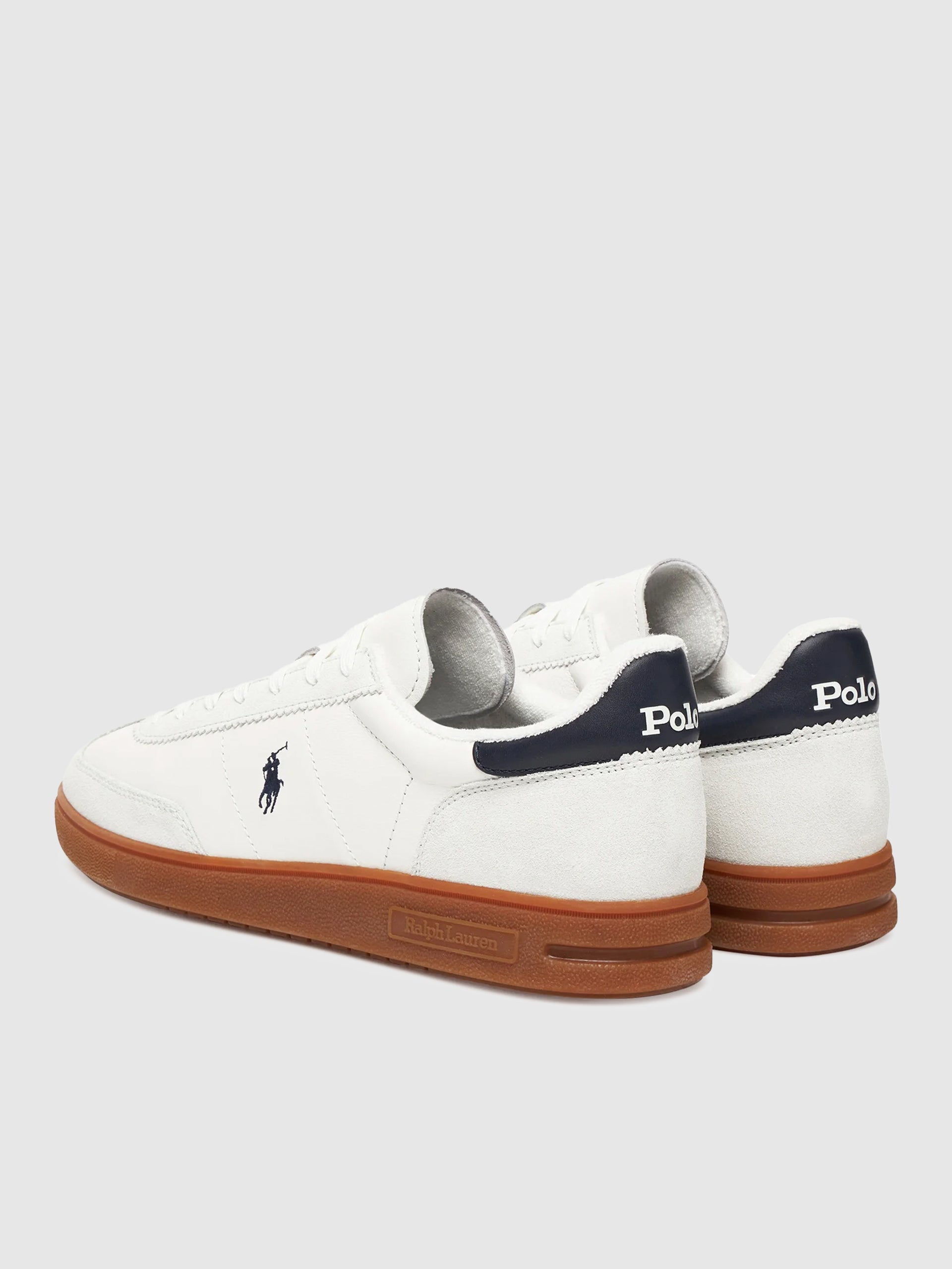 Sapatilhas Polo Ralph Lauren Bedford Branco/Marinho Polo Ralph Lauren