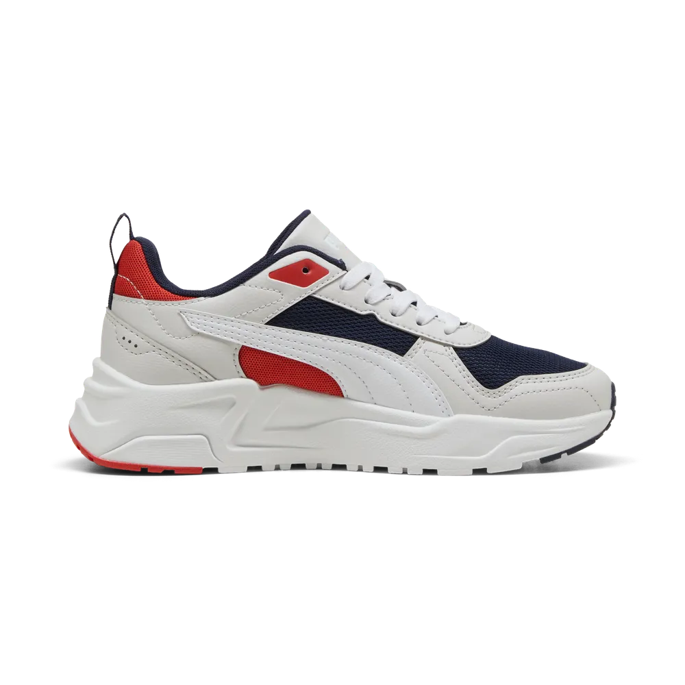 Sapatilhas Puma Trinity 2 LT Jr Branco/Marinho