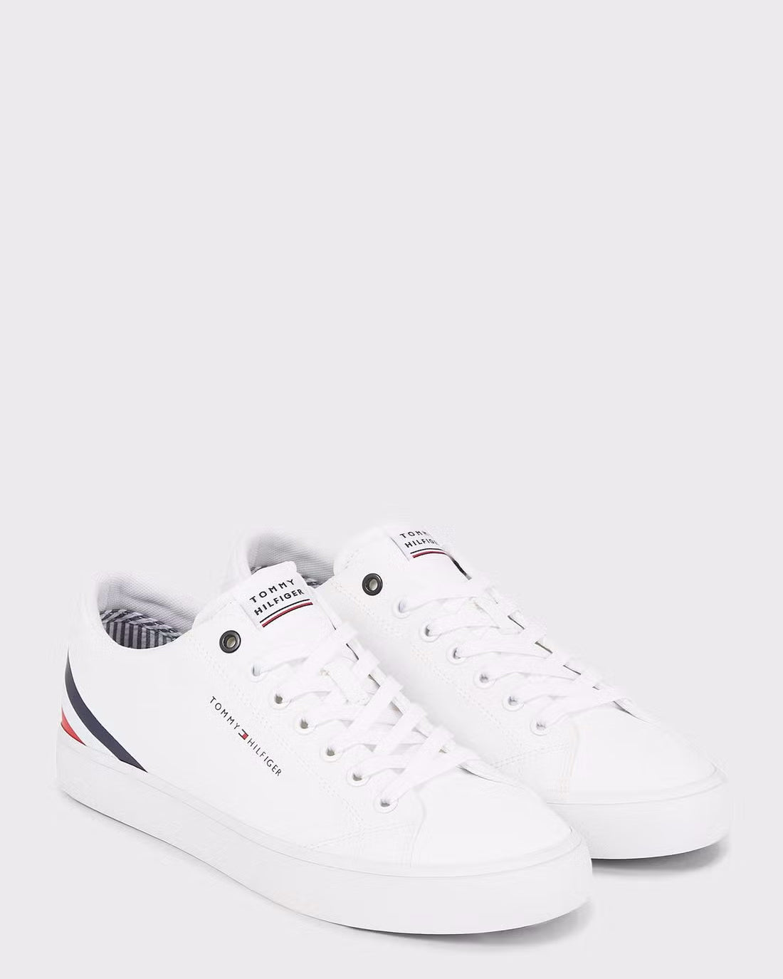 Sapatilhas Tommy Hilfiger Hi Vulc Core Low Homem Branca