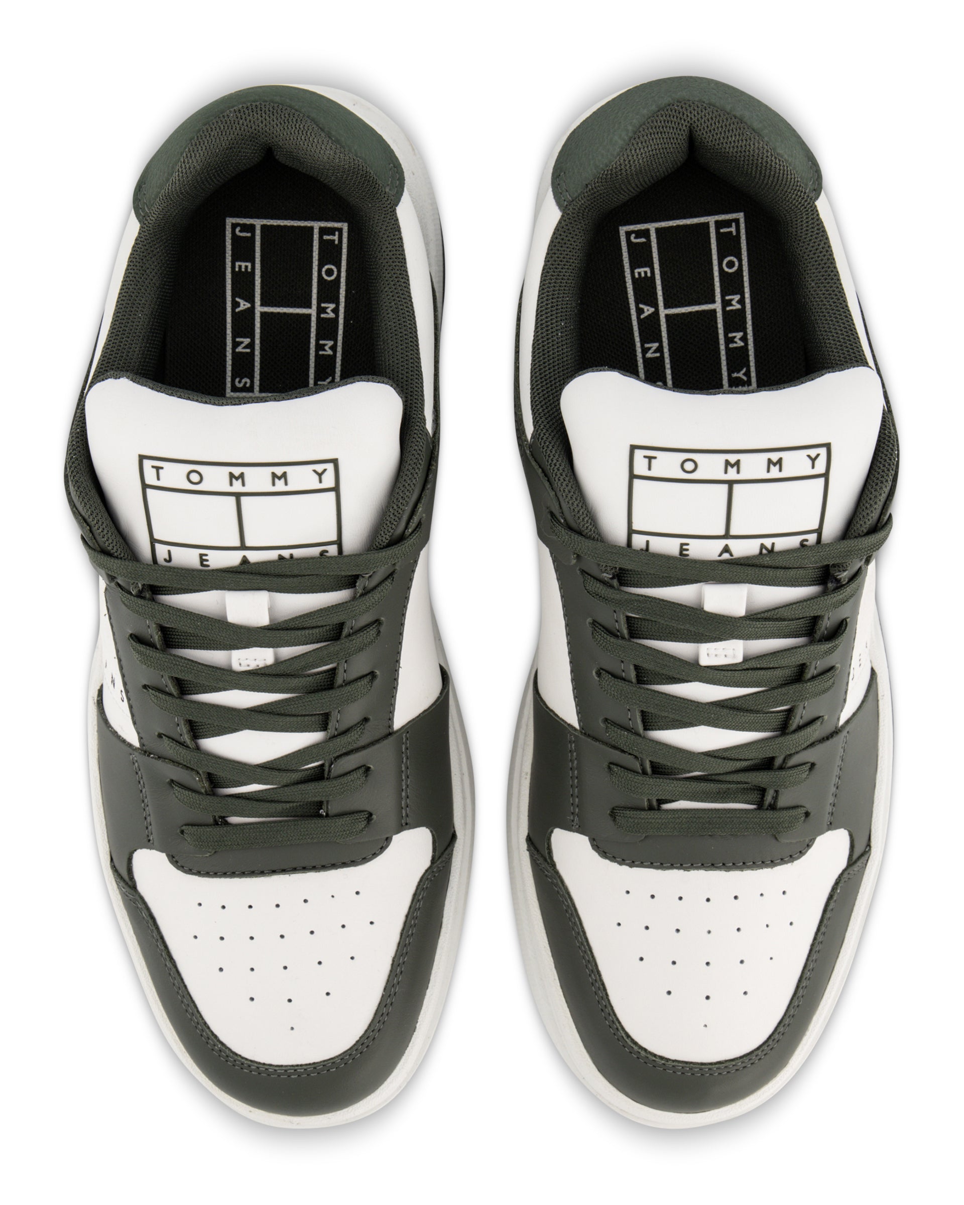 Sapatilhas Tommy Hilfiger Leather Cupsole 2.0 Homem Verde
