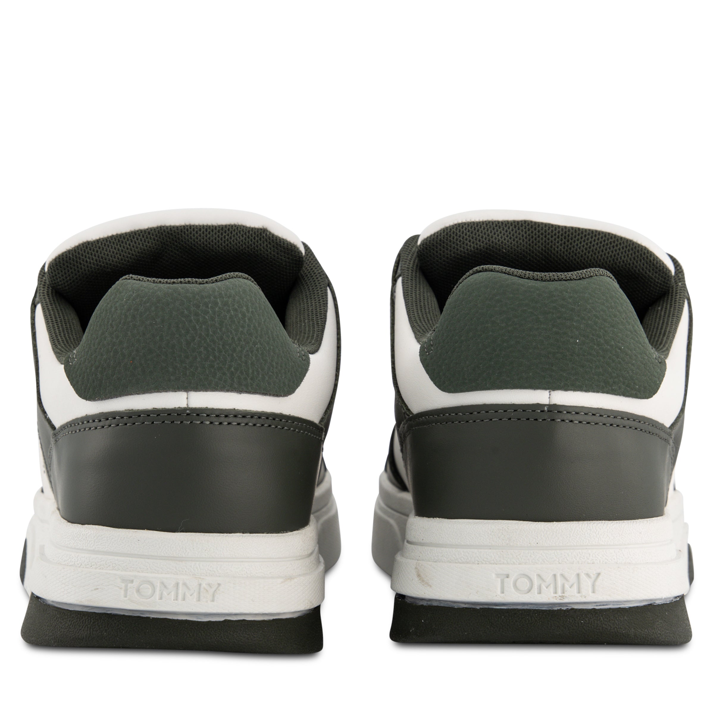 Sapatilhas Tommy Hilfiger Leather Cupsole 2.0 Homem Verde