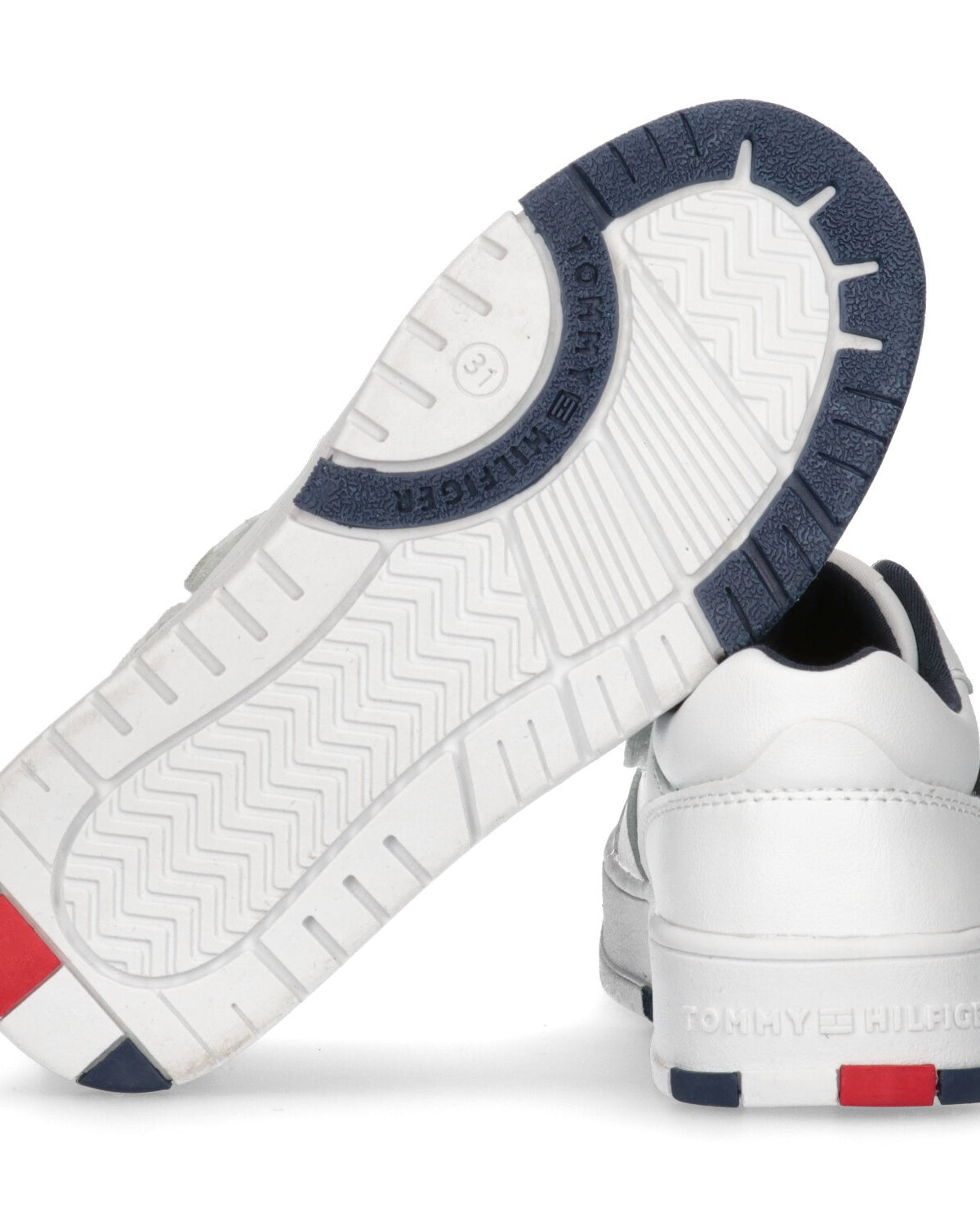 Sapatilhas Tommy Hilfiger Nathan Low Cut Lace-up Branca/Marinho