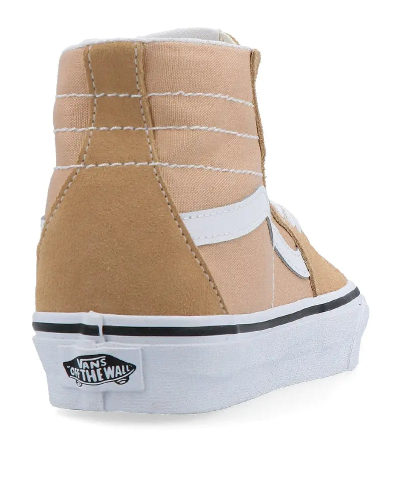Sapatilhas Vans Mulher Sk8-Hi Tapered Camel