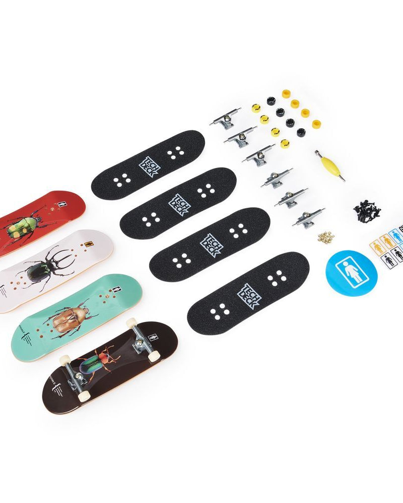 Skate Miniatura Tech Deck 4Pack - Girl Company Multicolor