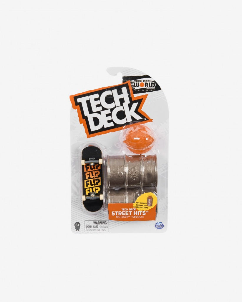 Skate Miniatura Tech Deck Street Hits - Hot Garbage Multicolor
