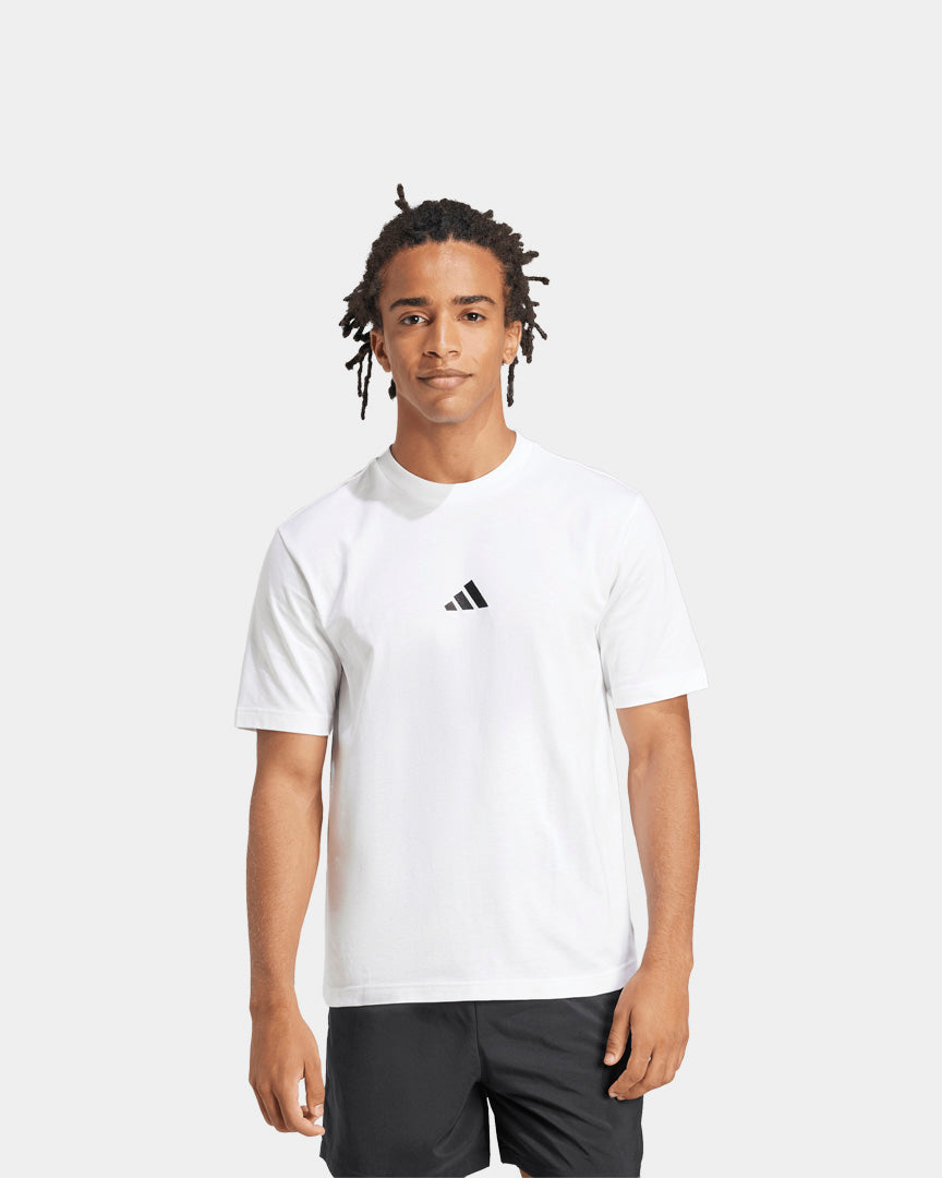 T-Shirt Adidas Homem Essentials Simples Branca Adidas