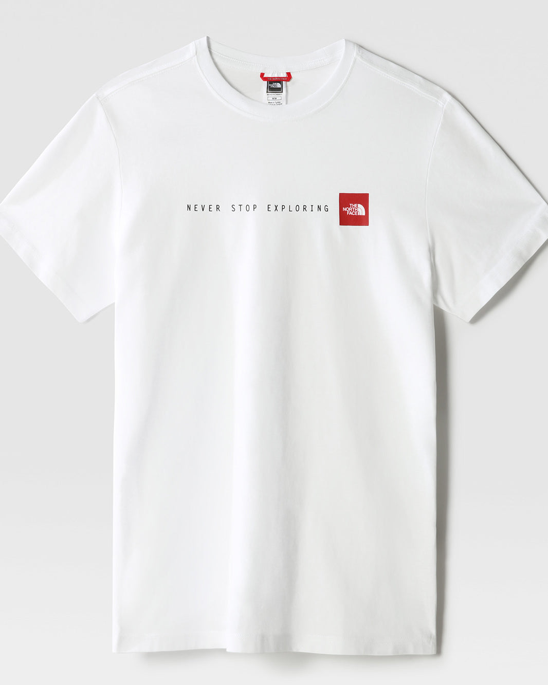 T-Shirt North Face NSE Homem Branca/Vermelho