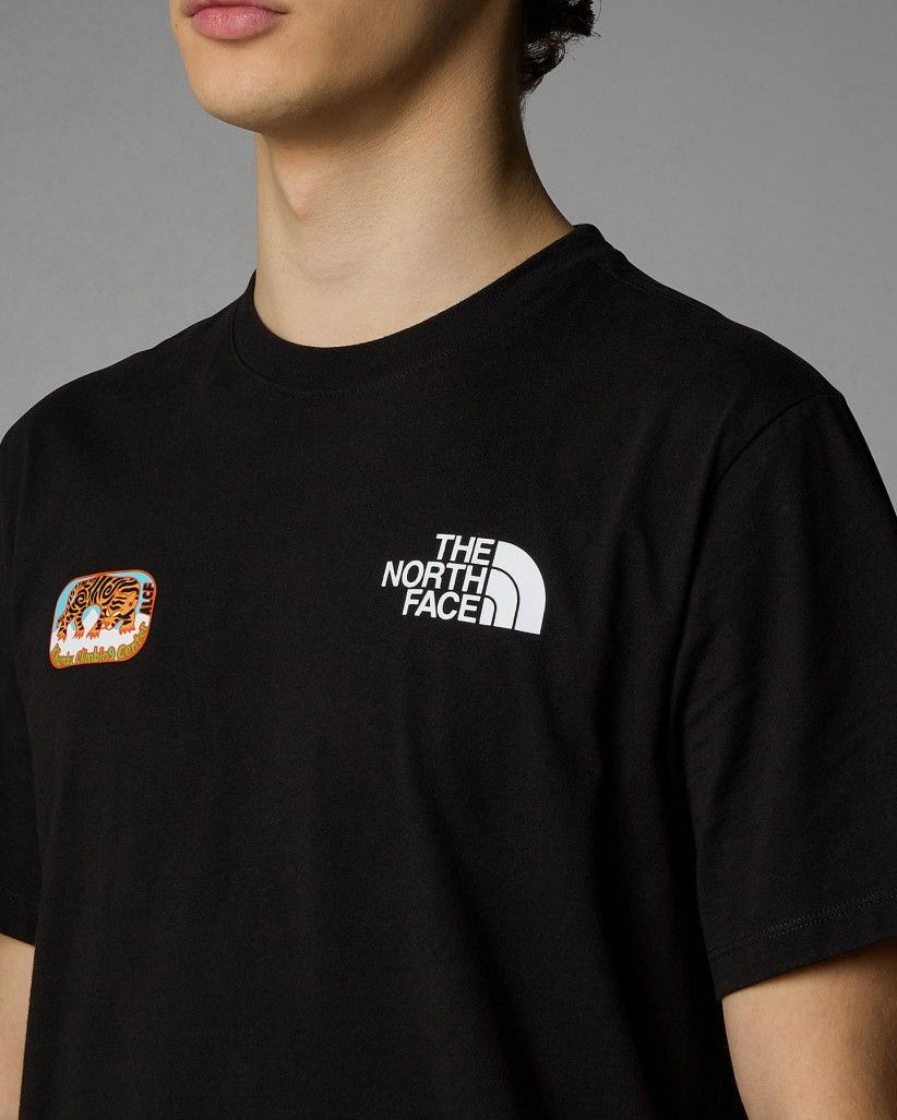T-Shirt The North Face Climb x Khumbu Homem Preta