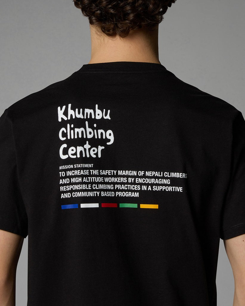 T-Shirt The North Face Climb x Khumbu Homem Preta