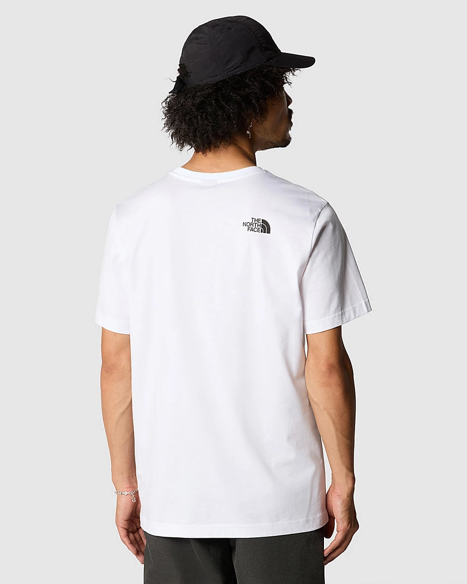 T-Shirt The North Face Easy Homem Branca