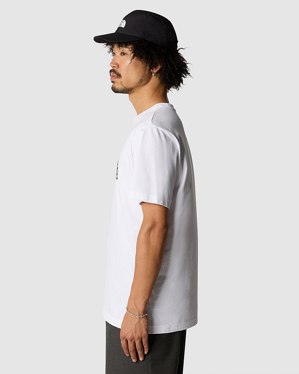 T-Shirt The North Face Easy Homem Branca